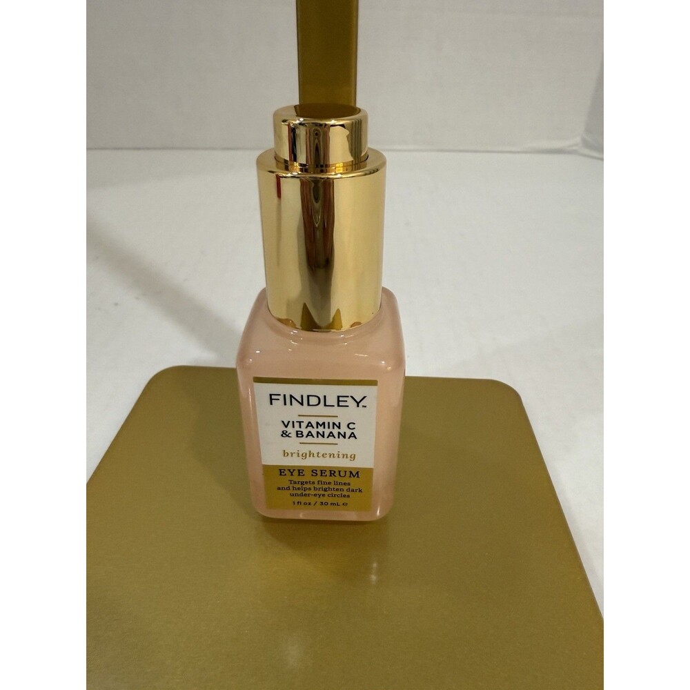 FINDLEY Vitamin C & Banana Brightening Eye Serum 1 Oz/30ml Brighten Dark Circles